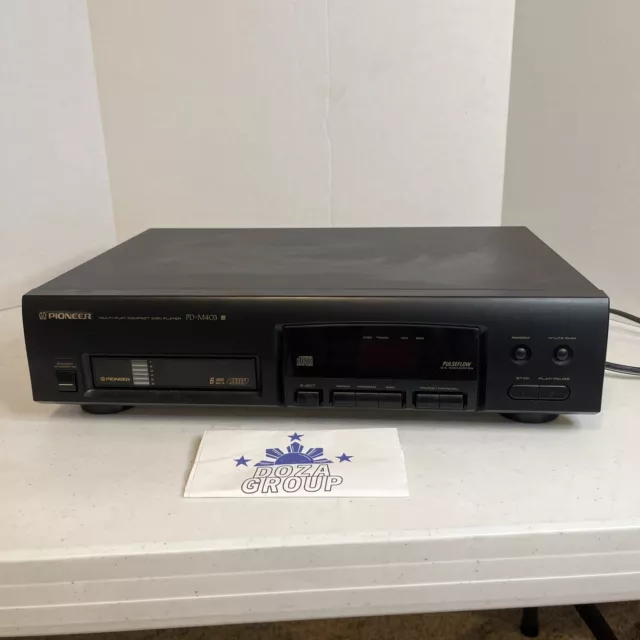 Pioneer PD-M403 Six CD Player No Remote  Tested