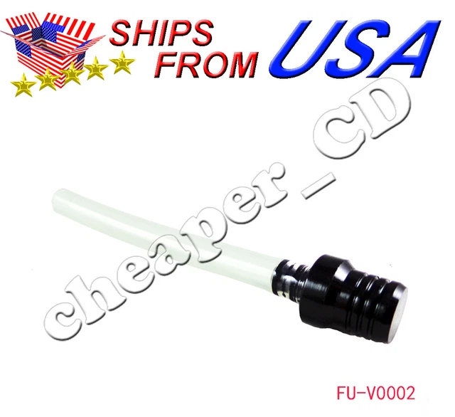 GAS FUEL TANK Cap Valve Vent Breather Hose Black Tube CNC ATV Dirt Bike