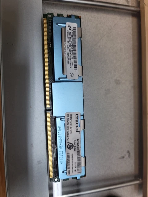 Crucial 8GB DDR2-667 PC2-5300F 2Rx4 ECC 240Pin FBDIMM CT102472AF667.M18DC0D6