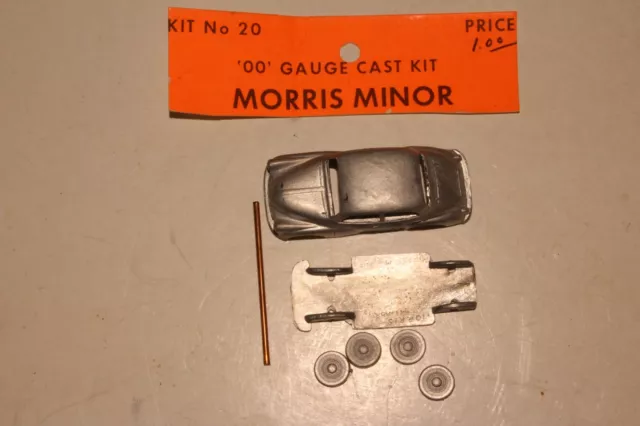 Kit de metal blanco calibre Midget Models #20 sedán menor Morris 2