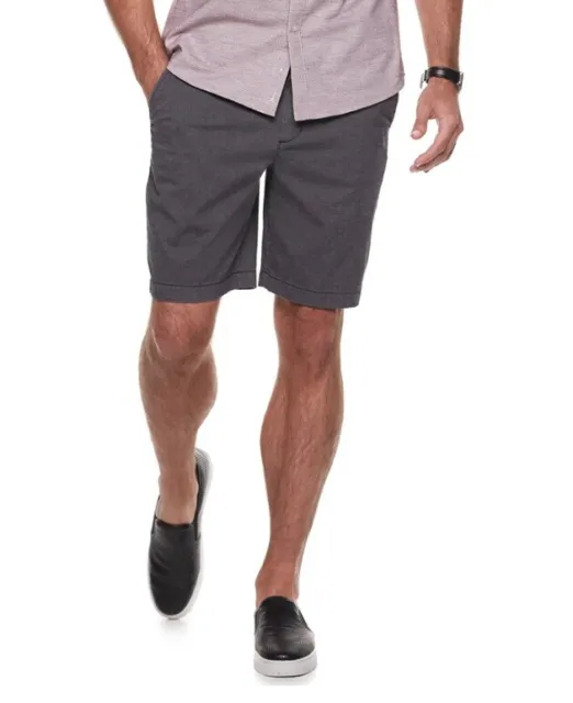NWT Mens Marc Anthony Slim-Fit Flat Front Shorts Size 42