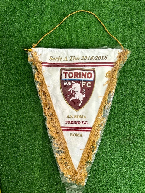 Pennant (Gagliardetto) GENOA Vs ROMA - Supporteur Collection - Pas Porté En Match
