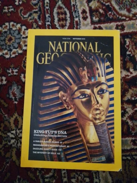 national geographic magazine September 2010 King Tut's DNA