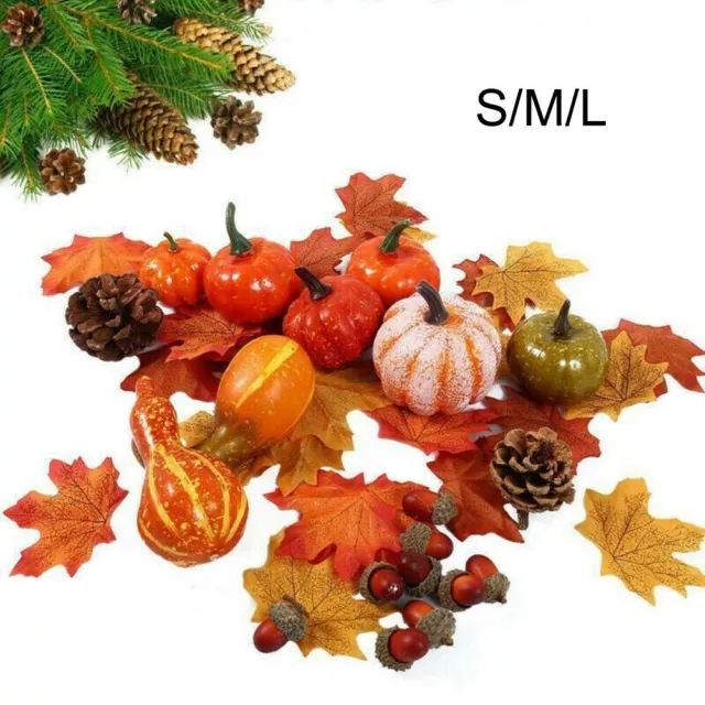 Beautiful Artificial Pumpkin Harvest for Autumn Fall Thanksgiving Decor