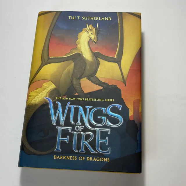Darkness Of Dragons (Wings Of Fire, Book 10) by Tui T. Sutherland - Hardcover