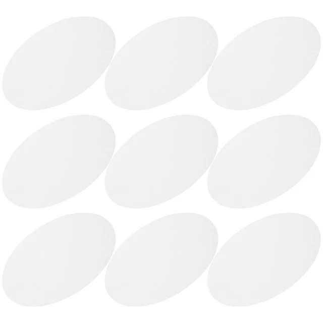 1 bolsa hágalo usted mismo papel hecho a mano, papel para tarjetas artificiales, blanco, cartón para colorear, redondo