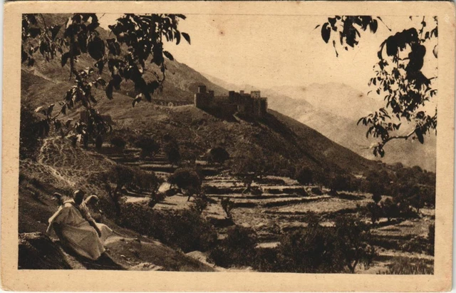 CPA AK Kasbah TAGOUNDAFT dans le Grand-Atlas MAROC (23776)