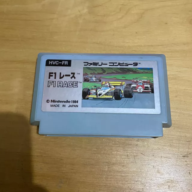 Nintendo Famicom NES Game - F1 Race