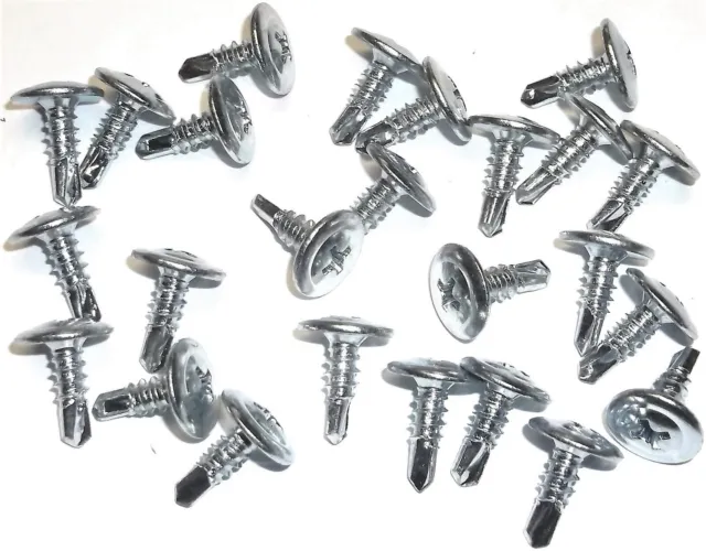 Ford Self Tap Trim Screws- #8 x 1/2"- 7/16" Low Profile Head- 25 screws- #235