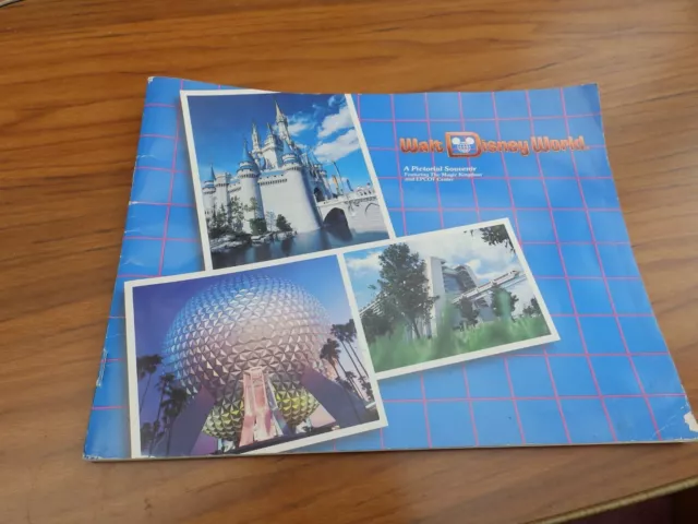 WALT DISNEY WORLD FLORIDA - A Pictorial Souvenir 1984