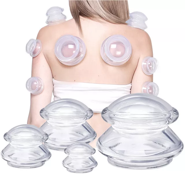 Thérapie Par Ventouses Sous Vide En Silicone Anti-Cellulite Tasse De Massage F