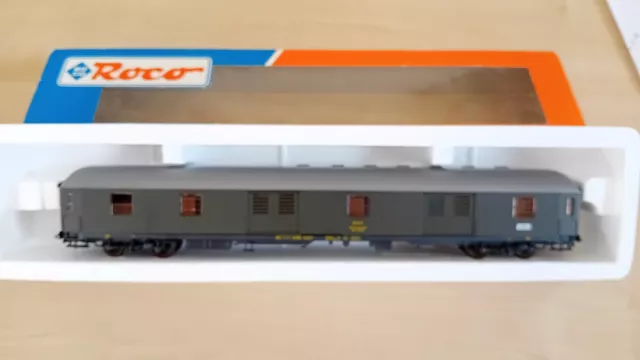 Roco Ref. 44462 Caja Original Vagon Renfe Furgon Dd - Escala H0 