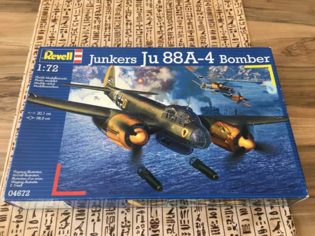 Revell 04672, Junkers Ju 88A-4, Revell, Bomber, 1:72 in OVP, Junkers, 1:72