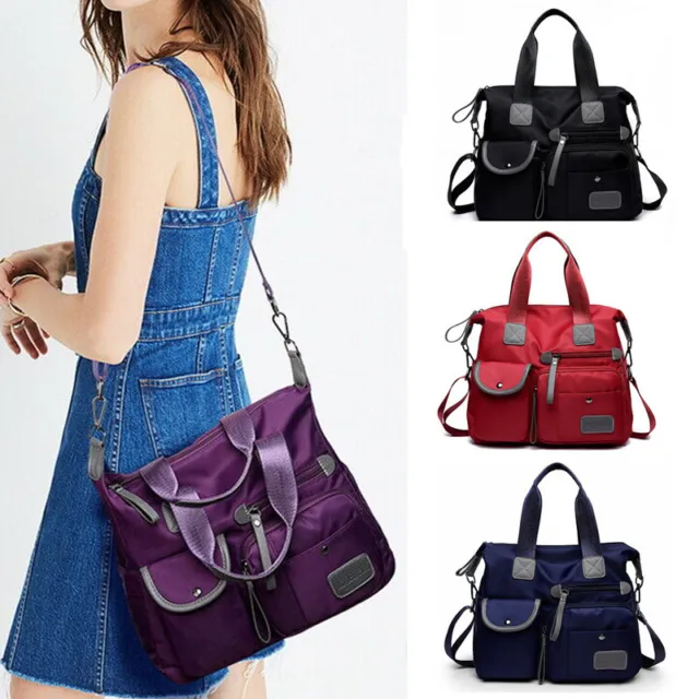 Waterproof Women's Nylon Handbag Shoulder Bag Casual Large Capacity Bag