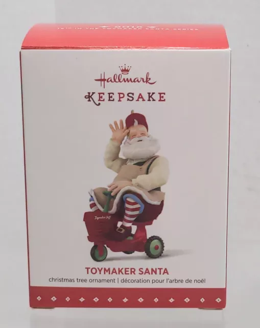 Toymaker Santa 2015 Hallmark Keepsake Christmas Ornament Series #16 B11