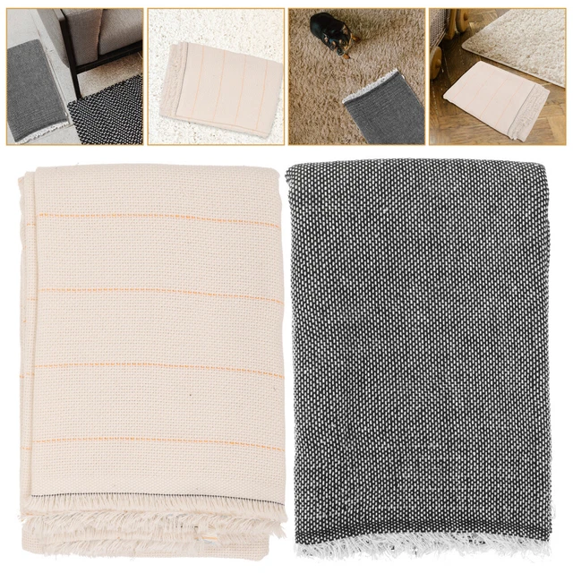 Drap de tapis, laine, bandes prédécoupées, brosse à dents