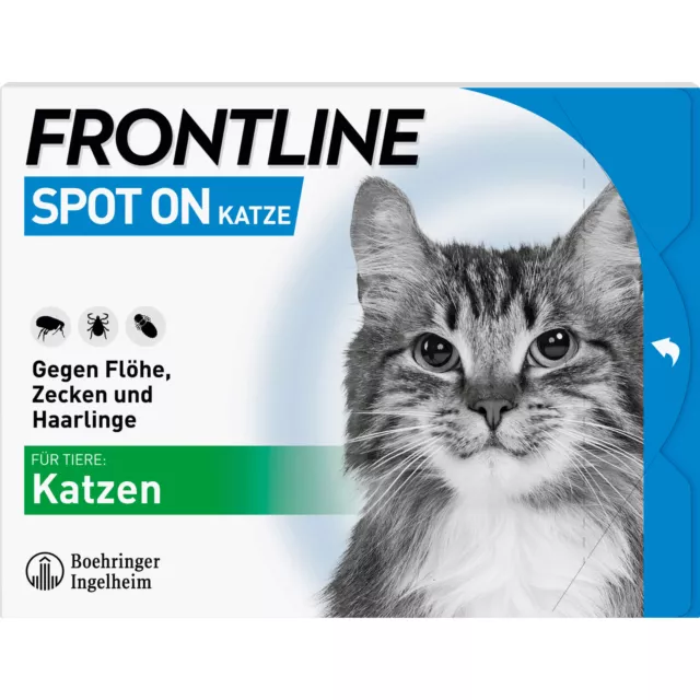 FRONTLINE Spot on Katze Pipette, 3 St. Ampullen 662907