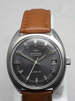 Vintage Mondia Automatic 25Jewels Manufactured By Zenith Men's Wristwatch