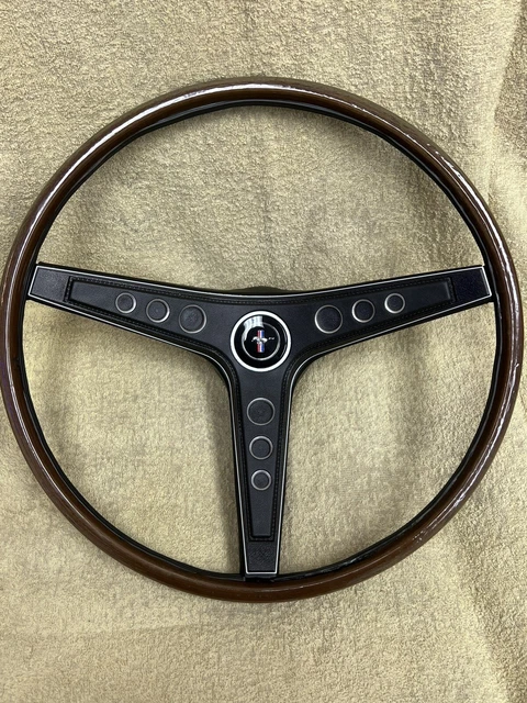 Mustang Steering Wheel Rim Blow Mach 1 Deluxe 1969