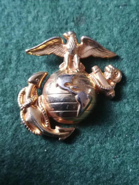 Old United States Marine Corp Cap Badge.
