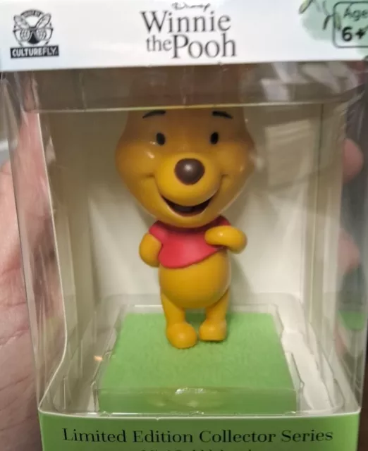 Disney Winnie The Pooh Limited Edition Collector Series 3" Mini Bobble Head