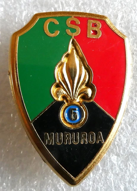 3° RE1 1970S Guyane variante DRAGO Insigne Légion Etrangère ORIGINAL