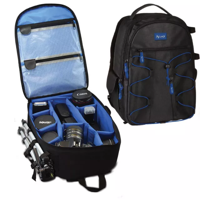 Large Camera Backpack Shoulder Bag Case for Canon Nikon Sony DSLR & Mirrorless