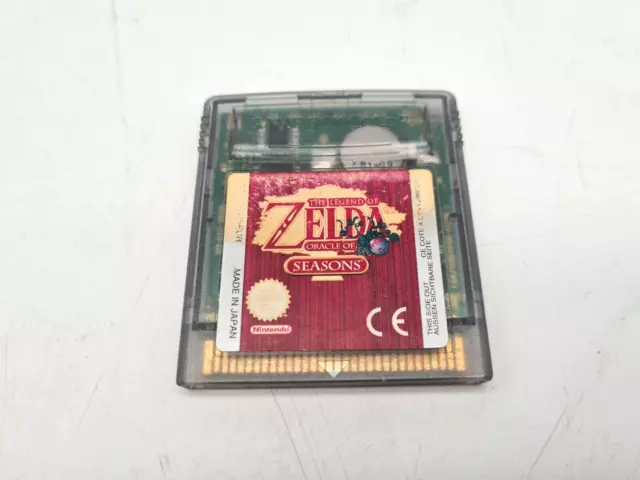 Nintendo Game Boy Color The Legend of Zelda Oracle of Seasons Gameboy GBA