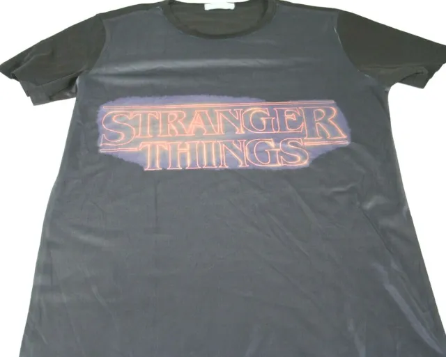 Mosdelu Stranger Things Girls Large Printed T-shirt Juniors  Logo