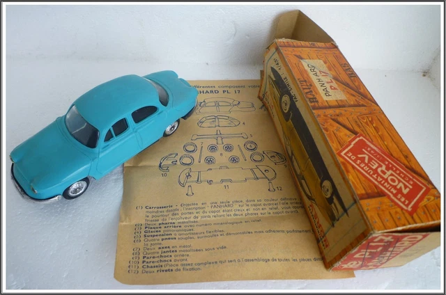 coche panhard pl17 les miniatures de norev - ma - Compra venta en