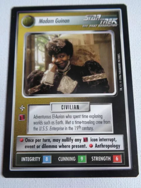 Star Trek The Next Generation CCG   Q Continuum   Individual Card