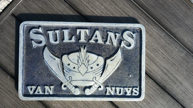 CAR CLUB PLAQUE  Edelbrock Holley Cragar Hot Rod Rat Fink LS1 AC Delco Corvette