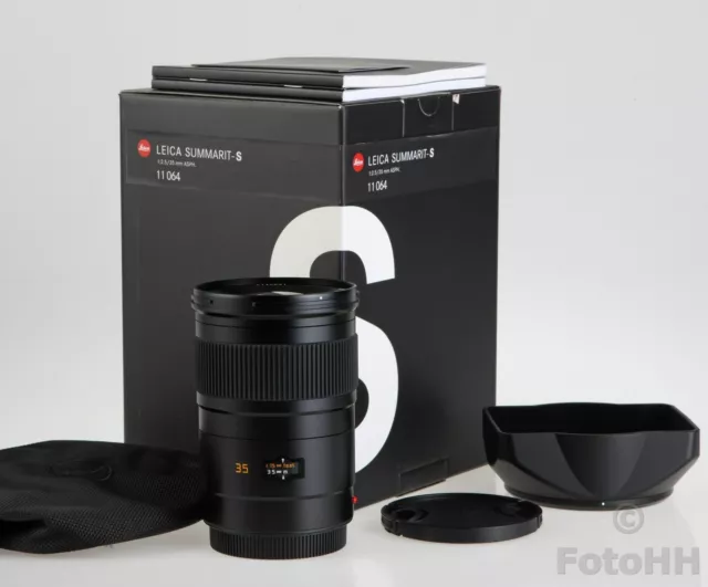 LEICA SUMMARIT-S * 1: 2.5/ 35mm * ASPH. /BRAND NEW IN BOX / LEICA NUMBER : 11064