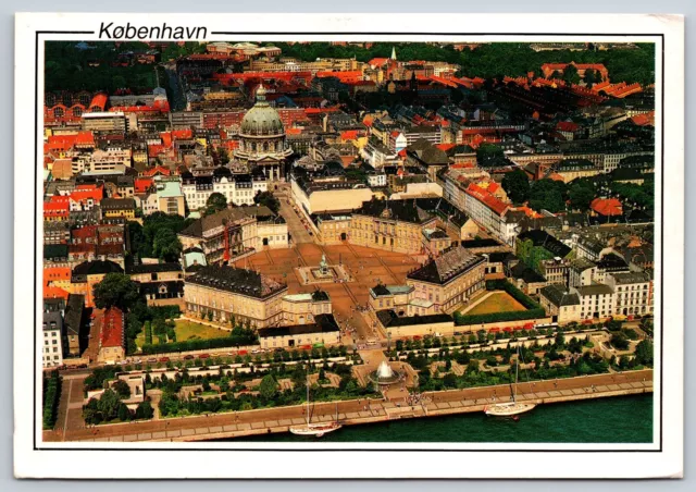 Postcard Kobenhavn Copenhagen Denmark Posted 4x6