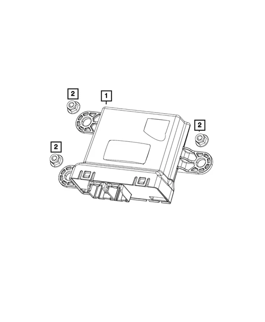 Genuine Mopar Gateway Module 68400769AA