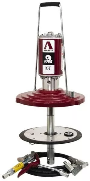 Alemite 9911-H1 RAM SKF Grease Pump 50:1 KIT Cover, Follow, Grease gun, Swivel