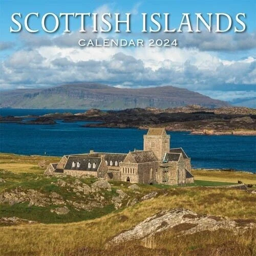 2024 CALENDAR SCOTTISH Islands Wall Planner Organiser Office Christmas