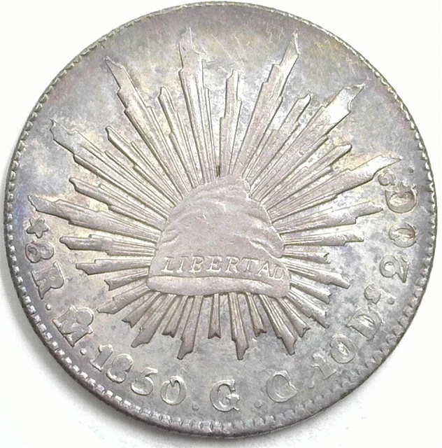 Mexico ~ 1850-Mo Gc ~ Silver 8 Reales