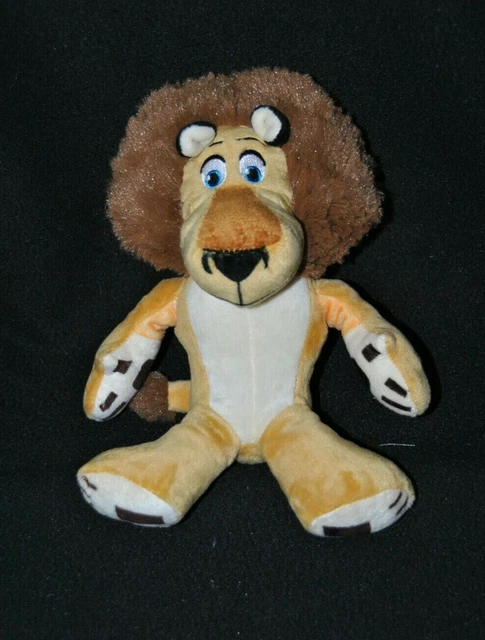 Grande Peluche Madagascar 2 - Gipsy Le Lion Alex - 55 Cm Assis - Occasion