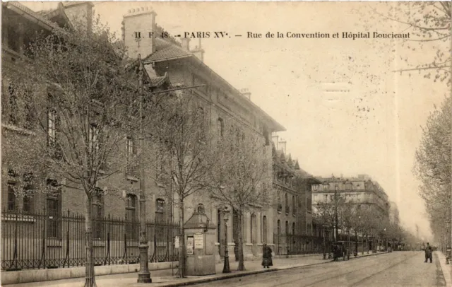 CPA Paris 15e Paris-Rue de la Convention et Hópital (311513)