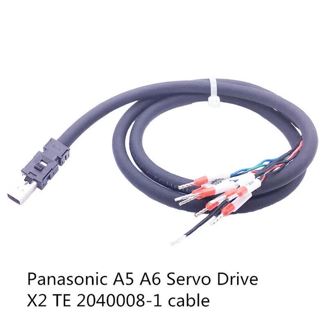 FOR PANASONIC A5 A6 Servo Drive X2 TE 2040008-1 Connector Communication ...