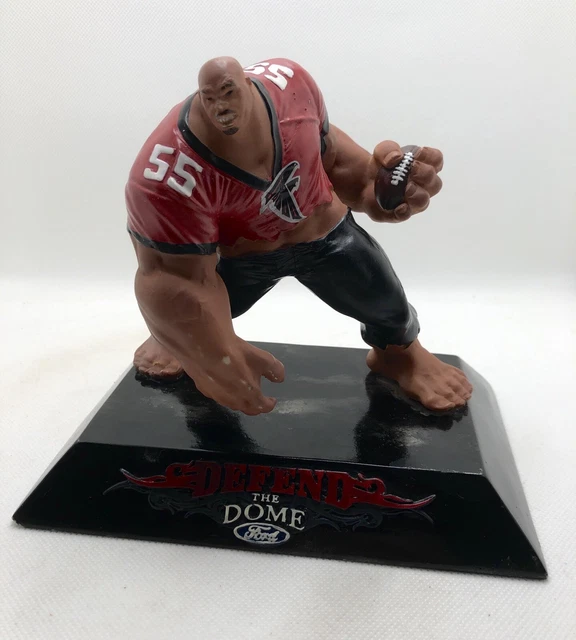 Atlanta Falcons John Abraham #55 Defend The Dome Hulk Statue Figure Collectible