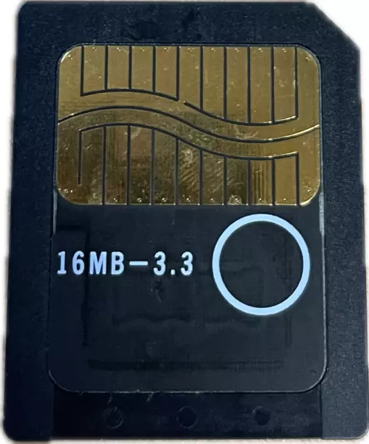 Tarjeta de memoria 16 MB 3,3 CT0601 Japón 9929HAK