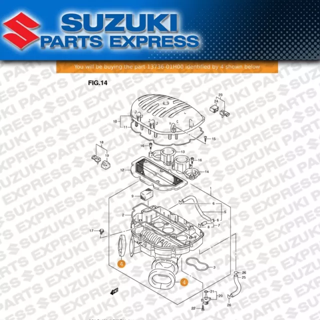 Suzuki Gsxr Gsx-R 600 750 1000 Hayabusa 1300 Oem Air Box Intake Foam Cushions 3