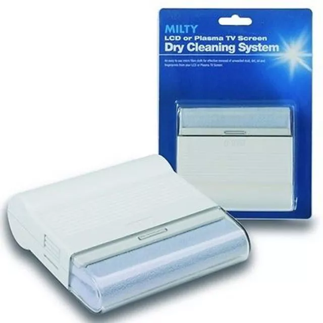 Milty Dry Cleaning System / Brosse Nettoyage Pour Ecrans Lcd / Plasma / Led-Neuf