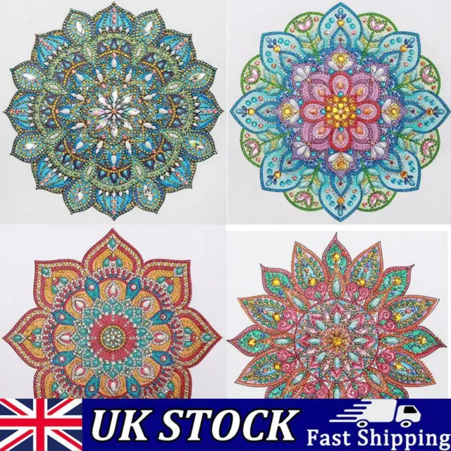 5D DIY Special Shaped Diamond Painting Mandala Embroidery Mosaic Kits Wall Decor