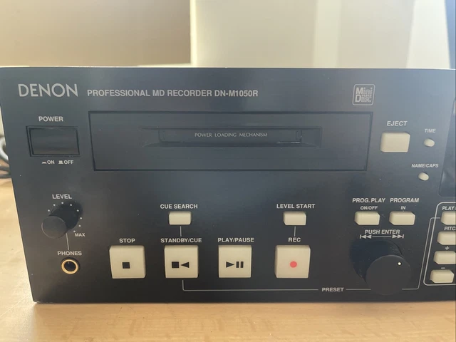 DENON DN-M1050R STUDIO Professional MiniDisc Recorder/Player