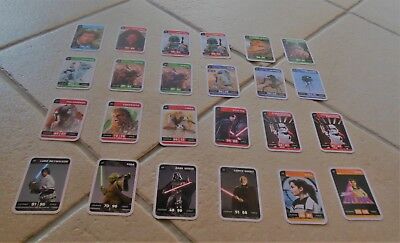 FRAIS DE PORT UNIQUES AU CHOIX L'UNITE CARTES STAR WARS LECLERC 2018 