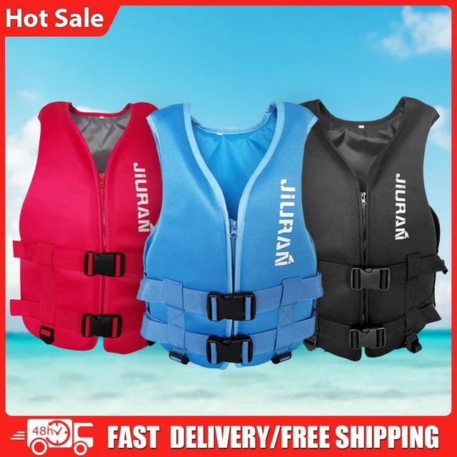 Adjustable Life Jacket Neoprene Warm Survival Suit Soft Safe Outdoor Accessories
