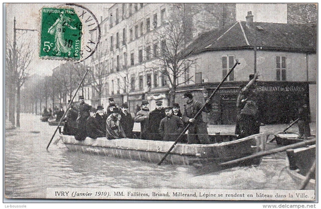 94 IVRY - Janvier 1910, les inondations